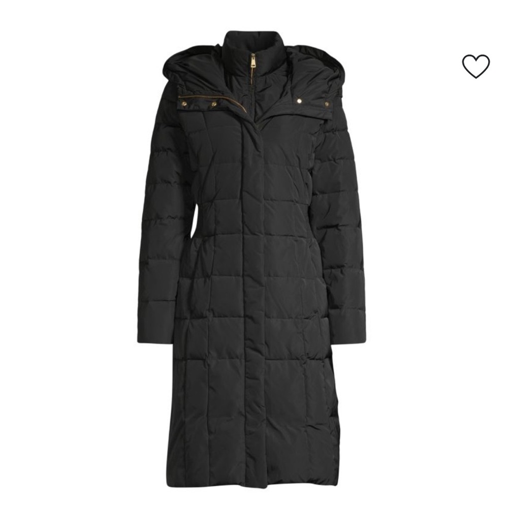 Cole Haan Black Puffer Coat